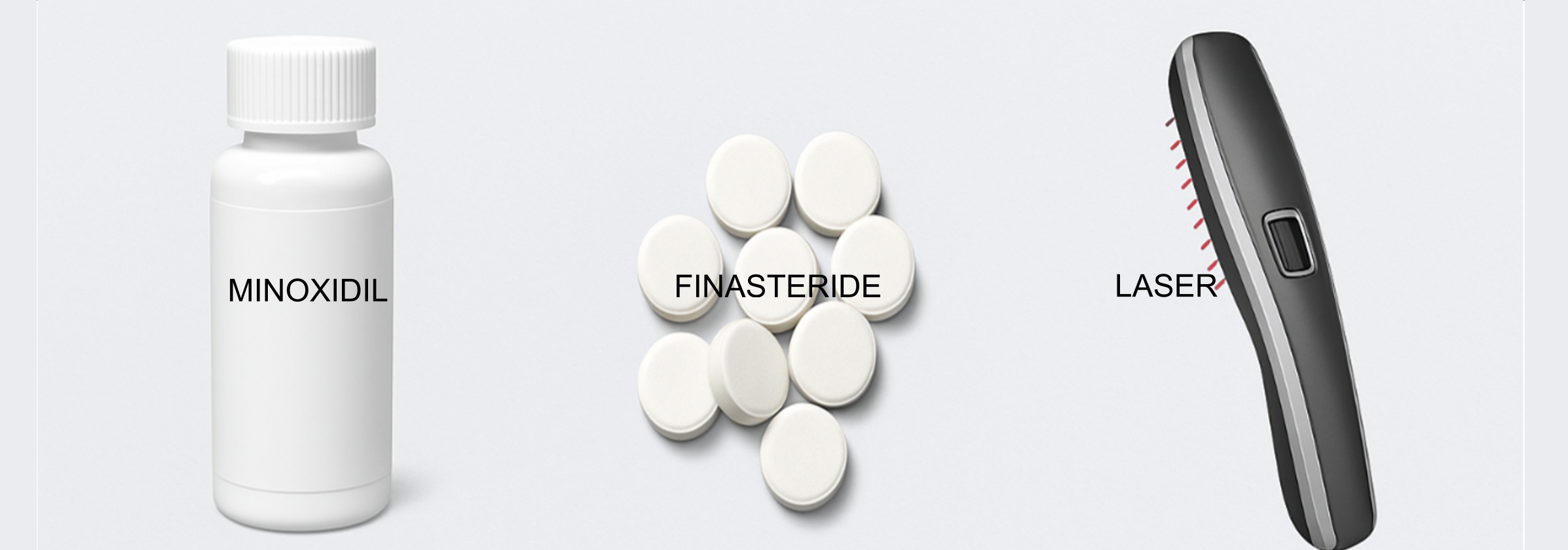 The Best Treatments for Hair Loss: Minoxidil, Finasteride & Laser Therapy