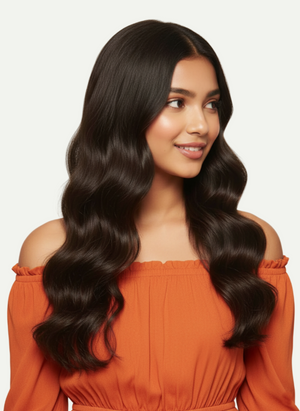 Keratin Flat Tip Hair Extensions (Natural Straight | Wavy)