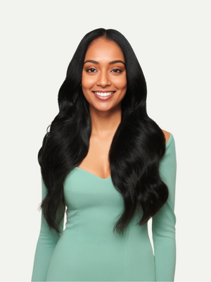 Machine Weft Natural Hair Extensions | 100 gms