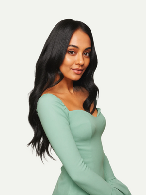 Machine Weft Natural Hair Extensions | 100 gms