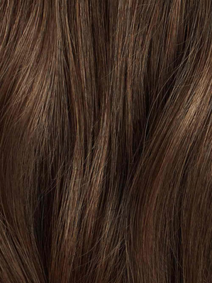 Close-up of brown hair strands